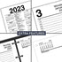 2022 Daily Desk Calendar Refill by AT-A-GLANCE, 3-1/2" x 6", Loose-Leaf (E71750)
