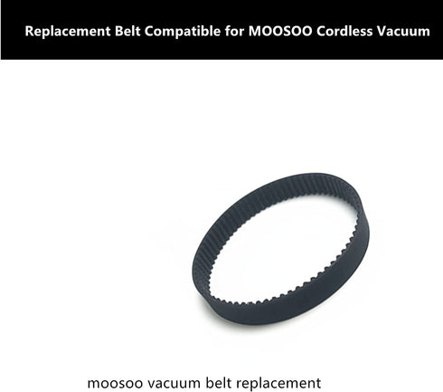 MFLAMO Replacement Belt Compatible for MOOSOO K17, 618A, G201 Cordless Vacuum Cleaner (2 Belt