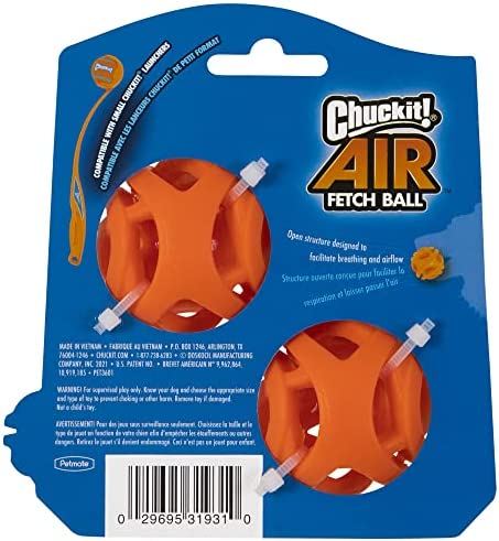 Chuckit! Air Fetch 2 Ball Set, Small