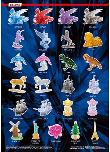 Original 3D Crystal Puzzle - Skull Black