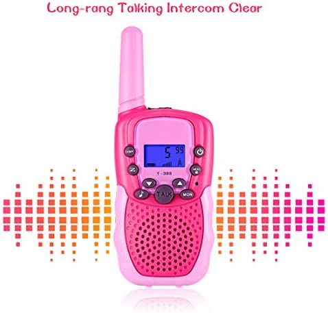 Selieve Toys for 3-12 Year Old Girls Boys, Walkie Talkies for Kids 22 Channels 2 Way Radio Toy with Backlit LCD Flashlight, 3 Miles Range for Outside, Camping, Hiking