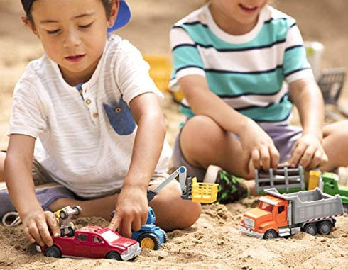 DRIVEN by Battat – Micro Dump Truck – Toy Dump Truck with Lights, Sounds, and Movable Parts for Kids Age 3 and Up