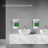 VIMANSA 700ml Wall Mounted Manual Soap Dispenser, mercial Hand Soap Dispenser, Soap Liquid/Gel/Shampoo Dispenser for Hotel Bathroom Airport Kitchen etc. White