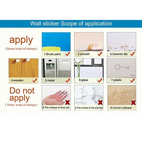 Glow4u Self Adhesive Decorative Contact Paper Shelf Liner for Kitchen Cabinets Drawer Dresser Shelves Wall Arts and Crafts Decor 17.7x78.7 Inches