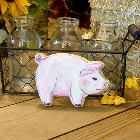 Sweet Cookie Crumbs Farm Animal Cookie Cutter, Stainless Steel (Pig 3 Pc Set)