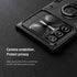 Samsung Galaxy Note 20 Ultra 5G Case with Ring Kickstand and Camera Lens Cover, CamShield Armor Shockproof PC & TPU Bumper Hybrid Protective Cover (Black,Note 20 Ultra/Note 20 Ultra 5G)