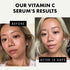 PURE Vitamin C Serum for Face, 20% Vit C Serum WITH HYALURONIC ACID+RETINOL+FERULIC ACID+VIT E-Anti Aging Serum for Glowing Skin-Skin Brightening Serum-Antioxidant Serum-Reduce Wrinkles & Dark Spots