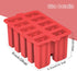 Silicone Popsicle Molds,BPA Free Popcylce Molds,Food Grade Reusable Popsicle Mold for Kids, Homemade Popsicles Molds,Ice Cream Mold,Ice Pop Molds Maker with Popsicle Sticks,Popsicle Bag,Funnel (Red)