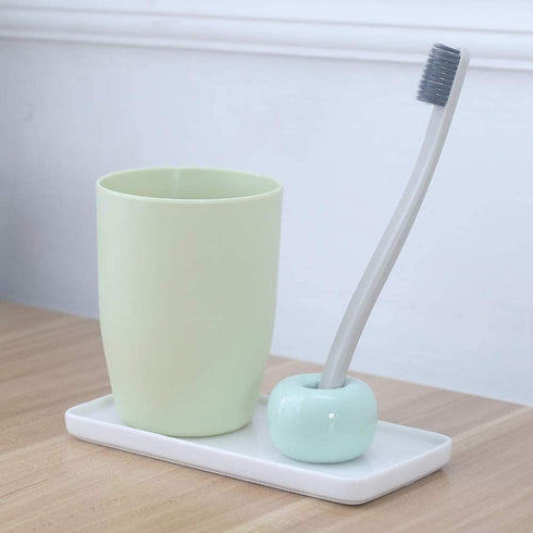 Ceramic Vanity Tray Small Rectangle, Bathtub Tray Bathroom Organizer, Cosmetics Holder for Tissue Candle Towel Plant Jewelry Ring Dish Dresser Perfume Shampoo-White(2 Pcs)(Small)