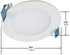 Halo HLBSL 4 in. Color Selectable New Construction or Remodel Canless Recessed Integrated LED Kit