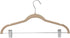 Home-it 10 Pack Clothes Hangers with clips - IVORY Velvet Hangers for skirt hangers - Clothes Hanger - pants hangers - Ultra Thin No Slip
