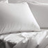Precoco Pillow Cases King Size-100% Cotton Pillowcase Covers with Zipper Hidden, Breathable & Ultra Soft/Pillow Covers for Easy Care,2 Pack/White