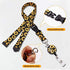 Beacil Fashion Sunflower Lanyard ID Card Clip Kit,Women Girls Nurse Reversible Detachable Key Chain Lanyard and Retractable ID Card with Horizontal Name Badge Holder,for Keys USB ID Card Phone