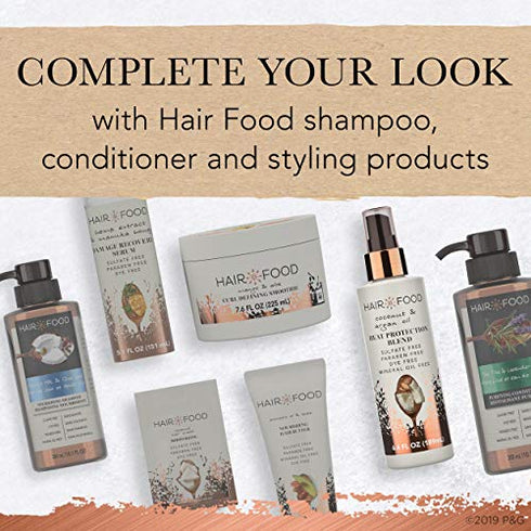 Hair Food Coconut & Argan Oil Heat Protectant Spray Blend, Paraben & Dye Free, 6.4 fl oz