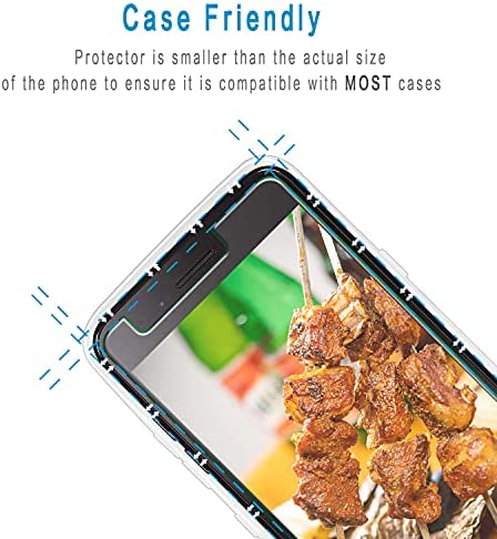 2-Pack HPTech Screen Protector For LG Rebel 4 LTE, Lml212vl Tempered Glass, 9H Hardness, Easy to Install, Bubble Free