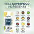 Organifi: Pure Smart Packs - Mental Clarity Superfood Solution - 30 Packets - Lemon Flavor - Promotes Normal BDNF Levels