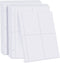 4-Pocket Baseball Card Sleeves Trading Card Binder Sleeves, 320 Pockets Double Sided Baseball Card Protectors Plastic Card Holder Fit for Trading Cards, Sport Cards (Each Page 6.1 × 7.8 inches)