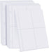 4-Pocket Baseball Card Sleeves Trading Card Binder Sleeves, 320 Pockets Double Sided Baseball Card Protectors Plastic Card Holder Fit for Trading Cards, Sport Cards (Each Page 6.1 × 7.8 inches)