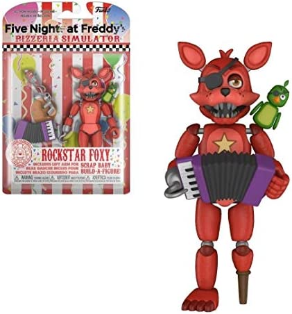 Funko Five Nights at Freddy's Pizza Simulator - Rockstar Foxy Collectible Figure, Multicolor