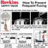 Hawkins B1010 3 Piece Pressure Cooker Safety Valve - B1010-3pcSet