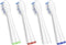 SRRB-4W Replacement Brush Heads for Waterpik Sensonic (SR-3000), Complete Care (WP-900), Complete Care 7.0 (WP-950, WP-952), Ortho Care (WP-940)