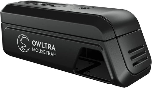 OWLTRA OW-2 Indoor Electric Mouse Trap, Instant Kill Rodent Zapper with Pet Safe Trigger, Black, Small