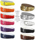 188 Women's Belts Ladies Fashion Skinny Soft Dress Casual Leather Belt 1-1/8" (30mm) wide
