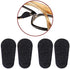 60 Pairs Adhesive Eyeglass Nose Pads Soft Foam Nose Pads Self Anti-Slip Eyeglass Nose Pads Thin Nosepads for Eyeglasses Sunglasses (Black)