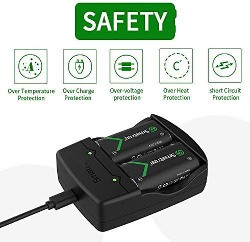 Smatree Xbox One Controller Battery, 4 Pack Rechargeable Battery Compatible with Xbox Series X/S/Xbox One/Xbox One S/Xbox One X/Xbox One Elite Wireless Controller