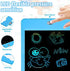 TEKFUN Toddler Toys for Boys 3 4 5 6 7 Year Old, 8.5" LCD Writing Tablet Doodle Board, Color Drawing Pad for Kids Doodle Board , Educational Boys Gifts Toys for 3-8 Year Old Girls Boys (Blue Dinosaur)