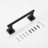 Miyili Matte Black 9-Inch Towel Bar SUS 304 Stainless Steel Hand Towel Holder for Bathroom or Kitchen Wall Mount, A02B23A