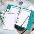2023 Planner Refills - 2023 Weekly & Monthly Planner Refill, A6 Refill Paper, A6 Planner Inserts, 3-3/4" x 6-3/4", Planner Refills 2023 with Monthly Tabs, 6-Hole Punched, Loose Leaf