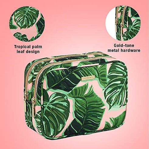 Scunci Conair Double Zipper Organizer Travel Bag for Women