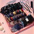 YANRONG 755PCS Hair Accessories for Woman Set Seamless Ponytail Holders Variety Hair Scrunchies Hair Bands Scrunchy Hair Ties For Thick and Curly (Mix)