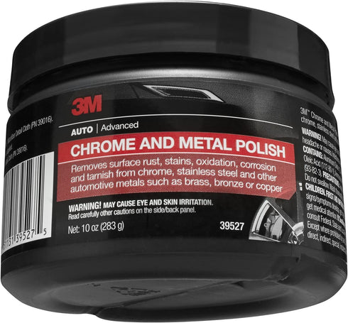 3M Chrome and Metal Polish, 39527, 10 oz , Pink