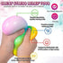 Color Changing Stress Balls for Kids - 4 Pack Squishy Stress Balls Fidget Toys Needohball Stress Balls Bulk Mini Rainbow nee doh Stress Ball Pack Sensory Stress and Anxiety Relief Squeeze Toys