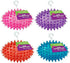 Gnawsome™ 3.5” Spiky Squeaker Football Dog Toy - Small, Cleans Teeth and Promotes Good Dental and Gum Health for Your Pet, Colors will vary