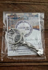 Saint Benedict Evil Protection Medal Metal Cross Keychain Faith Key Holder From Jerusalem Protective Benedictus Charm 3"