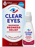 Clear Eyes Maximum Redness Eye Relief Eye Drops, 1 Fl Oz, 3 Pack