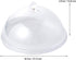 BESTONZON Food Cover Dome Food Screen Protector Fly Cake Cover for Home Restaurant Use (8.5x 5.9 Inch)