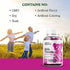 Wild & Organic Milk Thistle Gummies - Liver Cleanse & Repair Liver Supplement - Organic Silybum Marianum Herbal Supplements & Immune Support Gummy - Non-GMO 4:1 Extract - 60 Vegan Chews