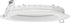 Juno WF6 REG SWW5 90CRI MW M6 Round Baffle LED Downlight, 120 Volts, 2700K/3000K/3500K/4000K/5000K, Triac Dimming, 6-Inch Regressed Lens, Matte White