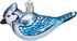 Old World Christmas 16121 Bird Watcher Collection Glass Blown Ornaments for Christmas Tree Bright Blue Jay 2.0