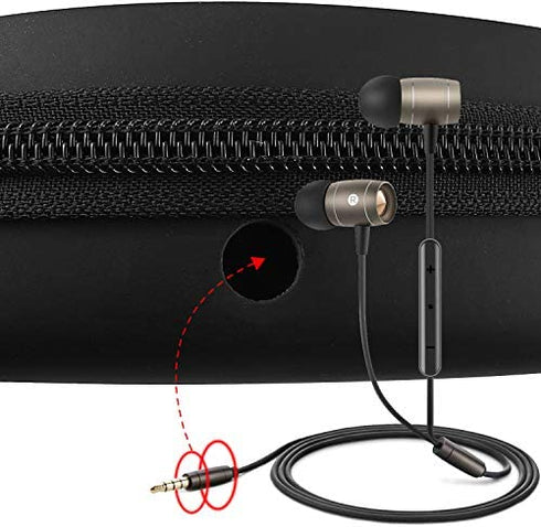 Portable CD Player Case Compatible with GPX/ for Soulcker/ for ARAFUNA/ for HOTT CD204 903TF 711T 611/ for MONODEAL Personal Disc Player, Travel Carrying Stoarge Holder for Earphone & Cable (Box Only)
