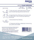 Foam Dressing Polyurethane 5"x4" 12.5 Cm X 10 Cm Box of 5 Sterile (1); Thickness of Foam 0.2" (5 mm) Wound Dressing by Areza Medical