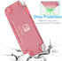 HEYSTOP Switch Lite Pink Cover Case for Girls, Glitter Bling TPU Protective Case with HD Tempered Glass Screen Protector and Thumb Grips with Shock-Absorption/Anti-Scratch Design - Glitter Bling