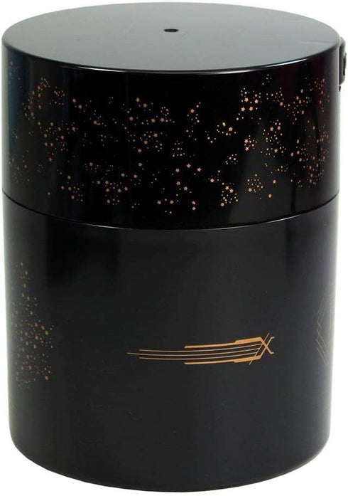 Coffeevac CFV1-SBK-FRES airtight container, Black Gold Logo