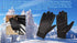 Rebo Wheelchair Disability Mobility Full Finger Gloves Breathable and Non-Slip Material for Good Grip Lightweight Adjustable Strap for Men and Women (Medium)