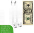 Unjumbly Over The Door Hooks, Set of 2 - Strong Hooks for Laundry Room Organization & Bathroom Storage - Over Door Towel Rack - Fits Wide & Thin Doors - White