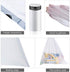2 Gallon Drawstring Trash Bags,Small Kitchen Garbage Bags Strong Small Trash Bag for Kitchen Bathroom Bedroom Office,,200 Counts White